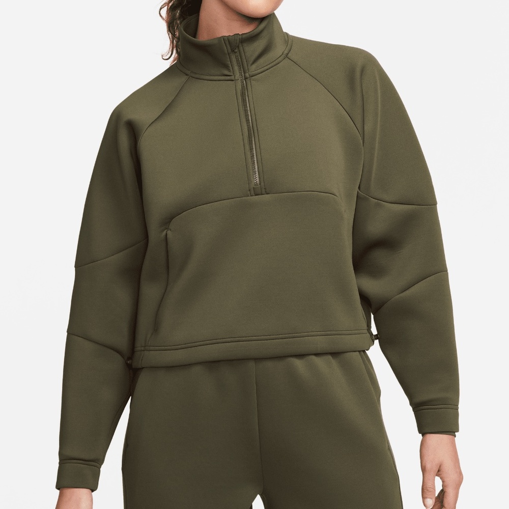 NIKE Prima cropped Dri-FIT half-zip sweatshirt
